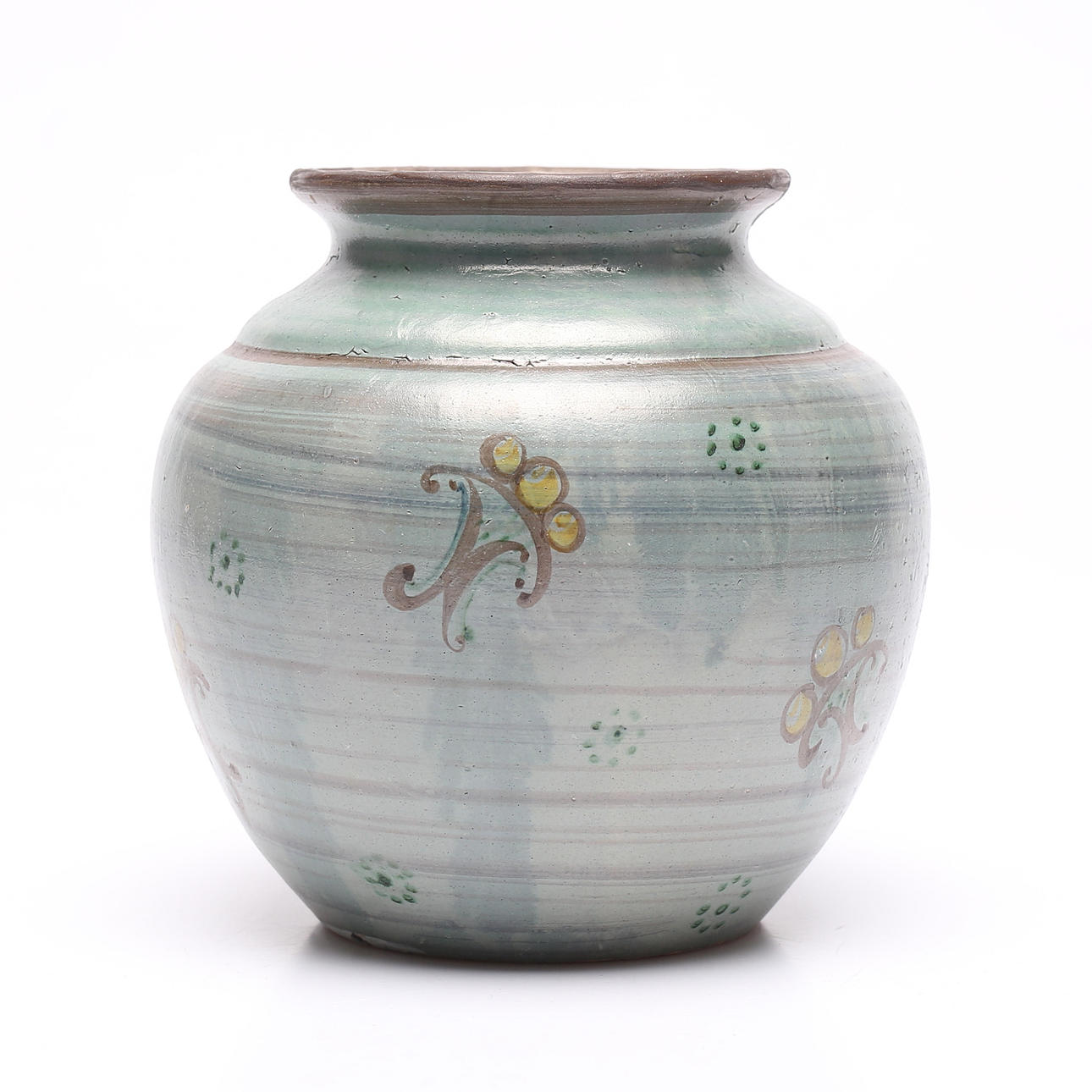 HARALD ÖSTERGREN. A ceramic vase, Upsala Ekeby, signed and dated 1921.