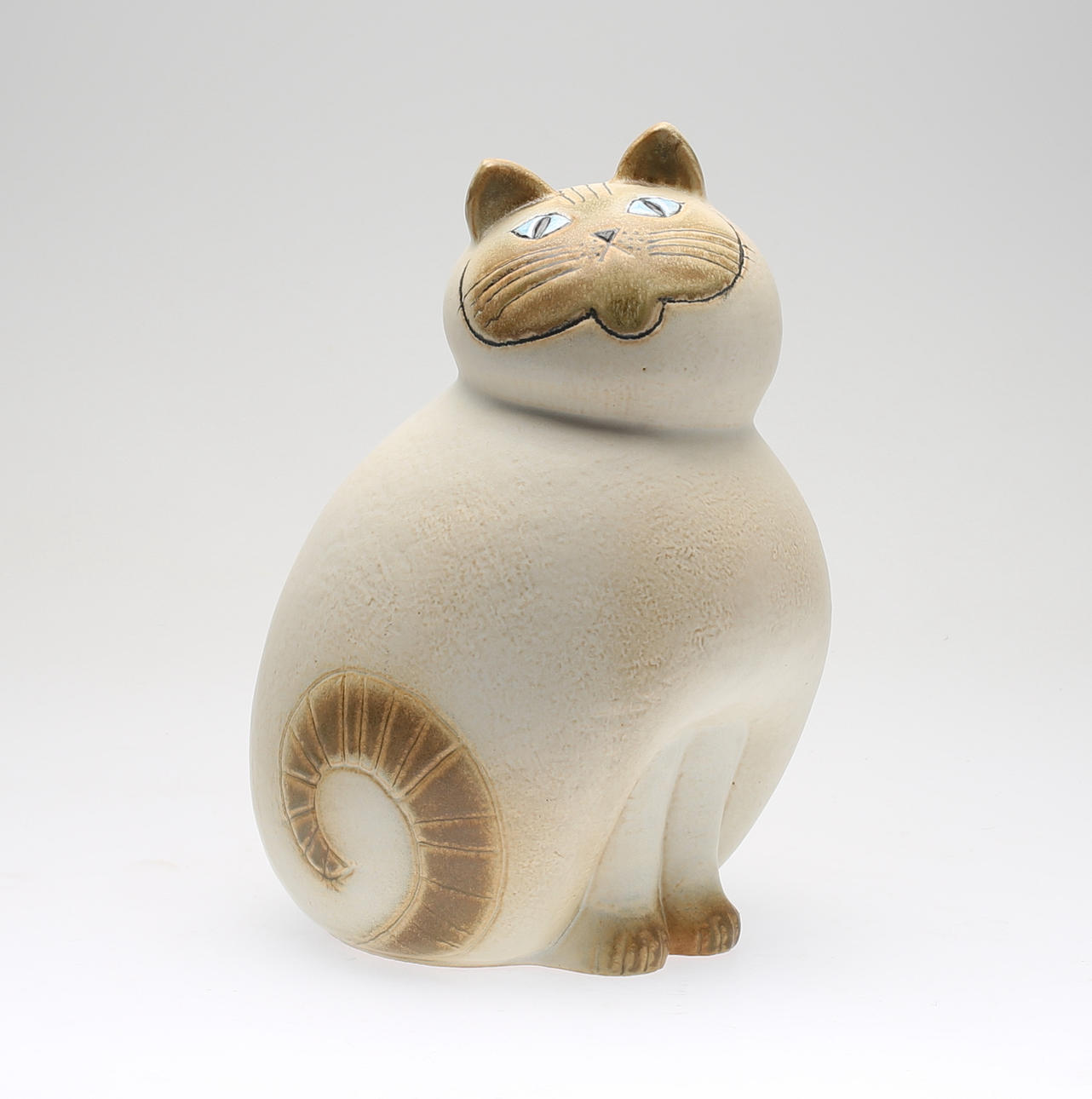 LISA LARSON. stengods, figur, "Mia Maxi", Gustavsberg, signerad.