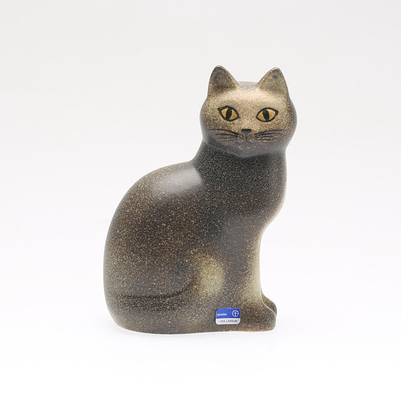 LISA LARSON. stengods, figur, "Måns Midi", k-Studion, Gustavsberg, signerad och daterad -97.