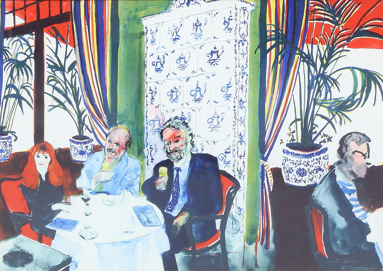 PETER DAHL. lithograph, Tin Stopper, signed and numbered.