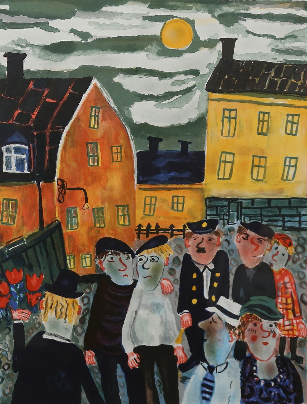 SVEN LIDBERG. Lithograph, signed and numbered 254/280.