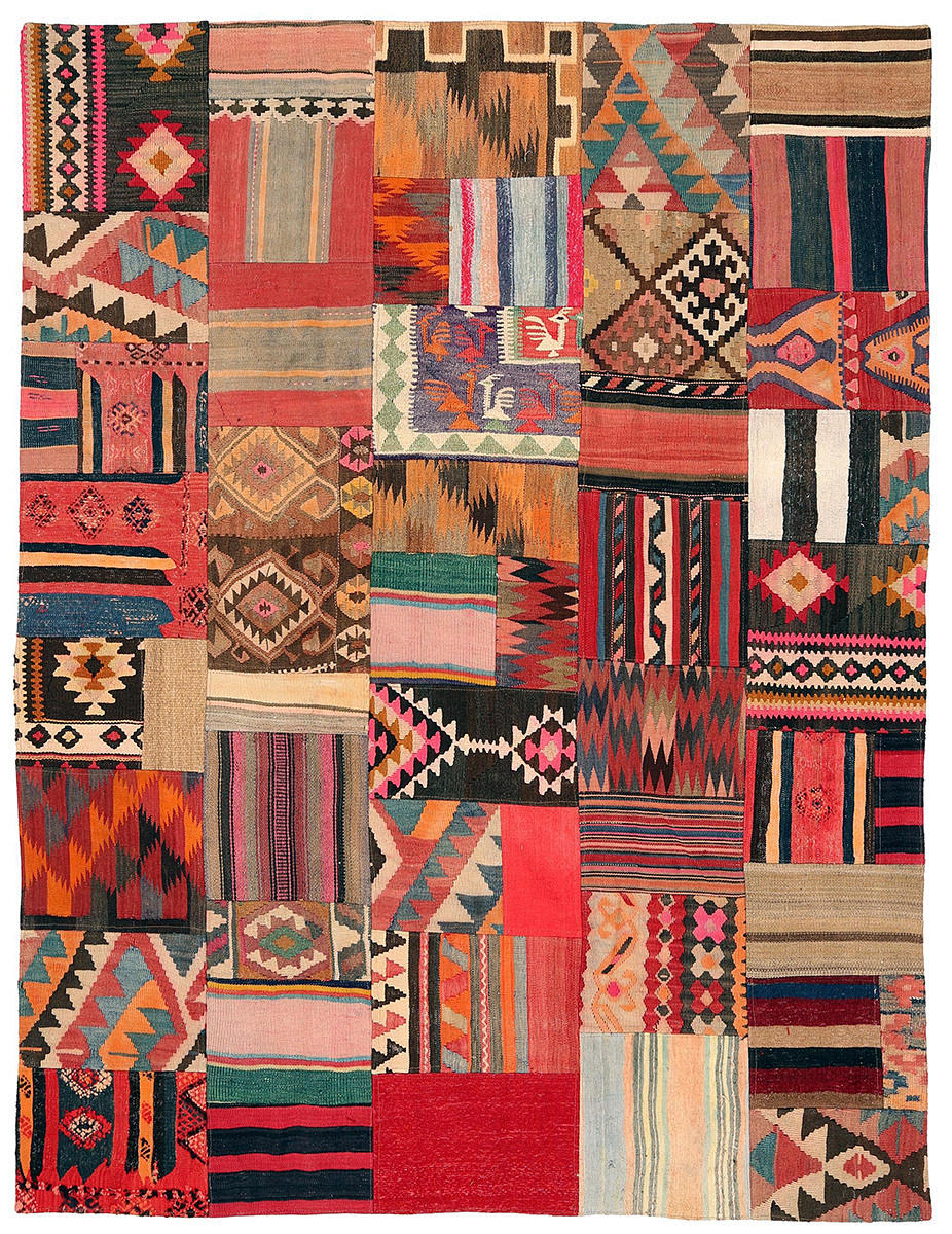 MATTA, Persisk, patchwork, 273x207 cm.