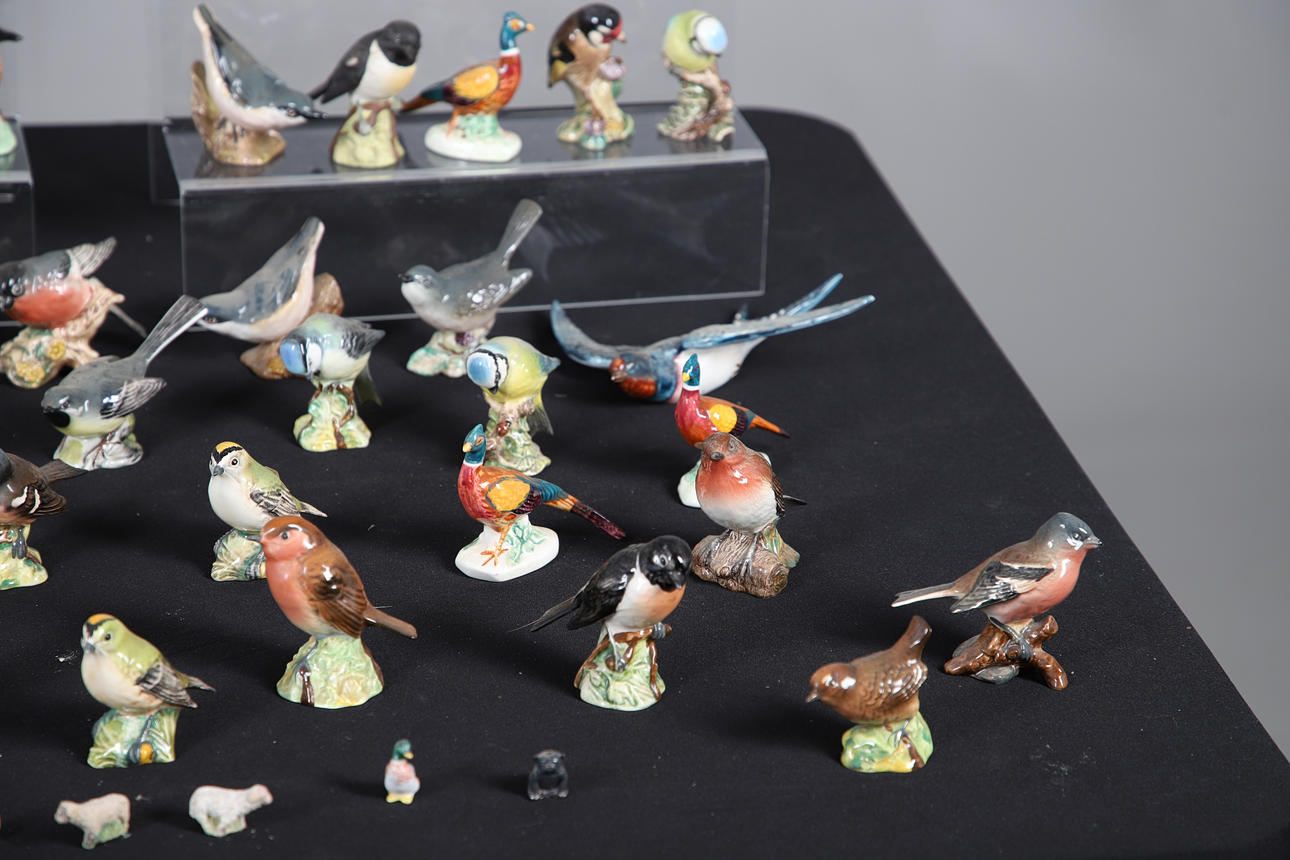 A COLLECTION OF BESWICK BIRDS. Ceramics & Porcelain - European