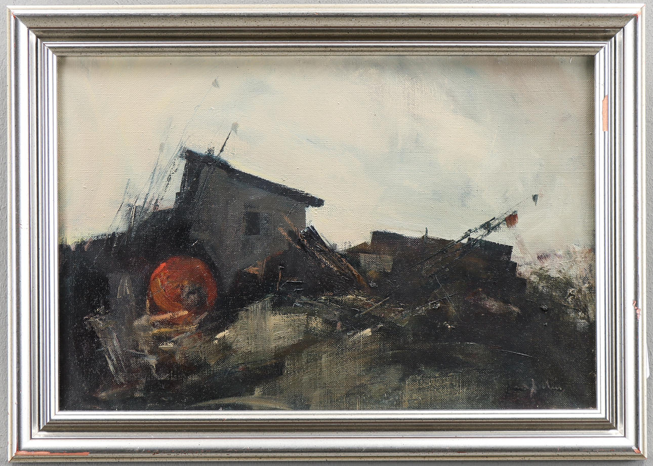 ARNE ASPELIN. Oil on canvas, signed.