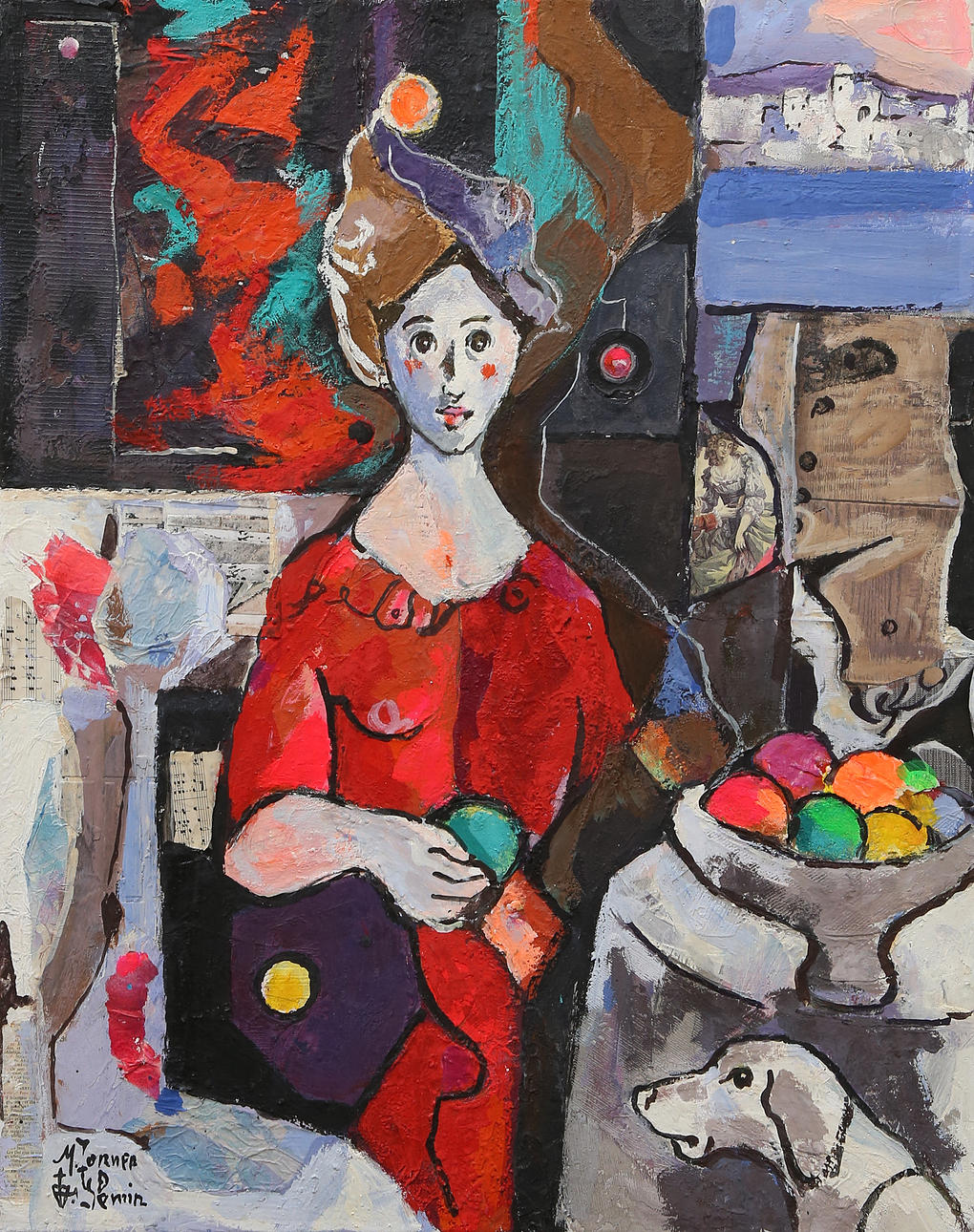 MIGUEL TORNER DE SEMIR. A girl.