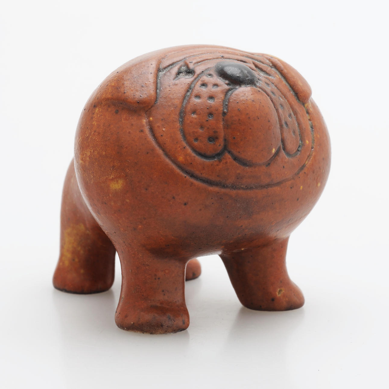 LISA LARSON. A Bulldog, Gustavsberg figurine, second half of the