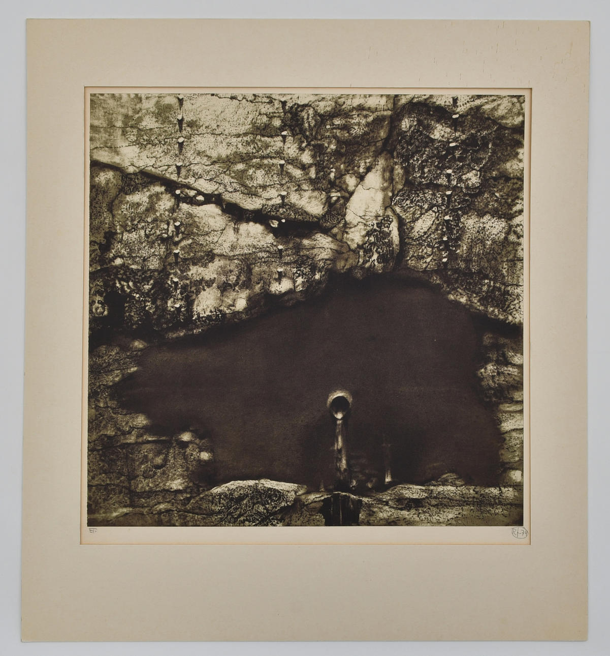 ROJ FRIBERG. Lithograph, signed and dated -74, numbered ET.