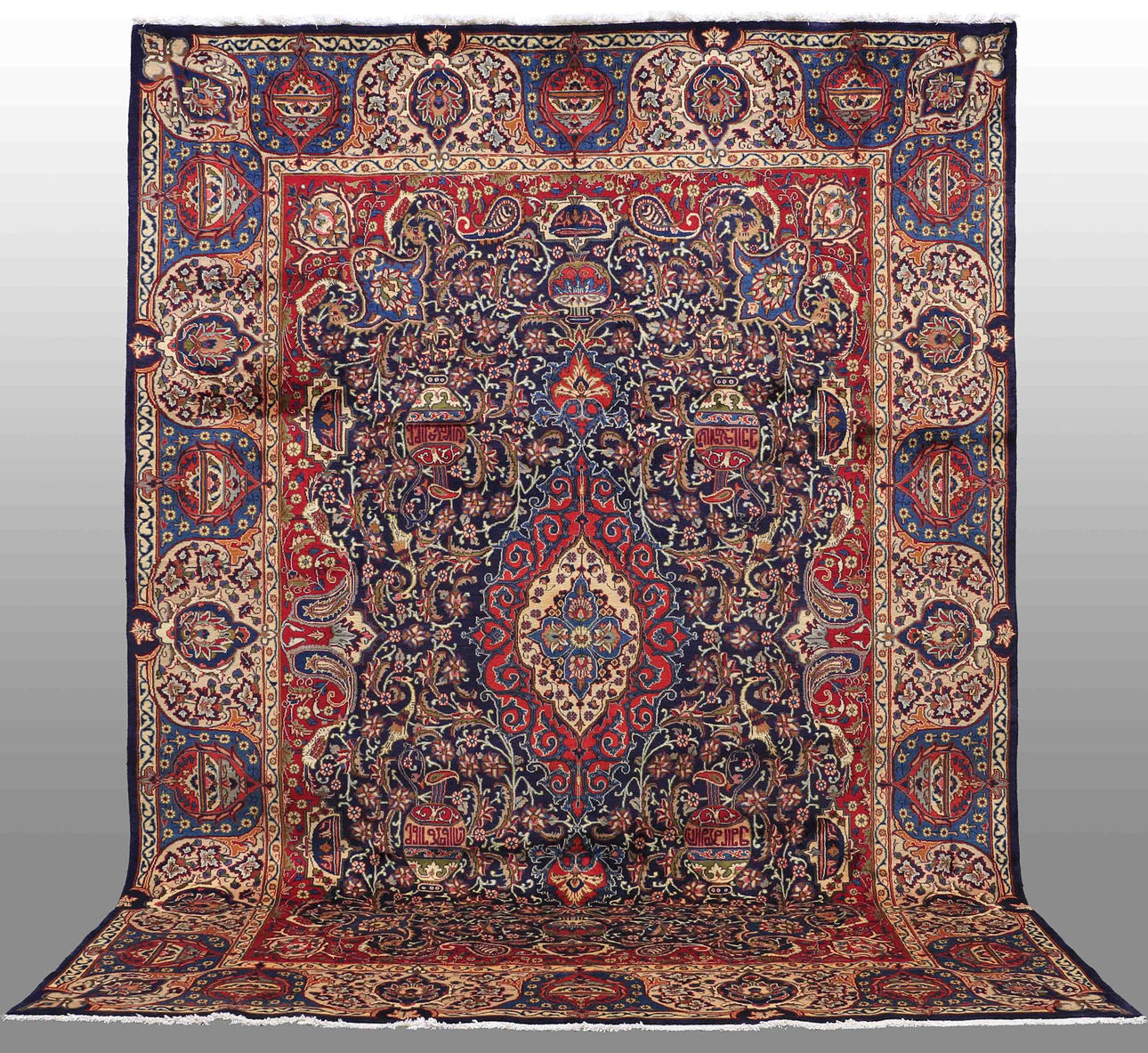 MATTA, Persisk, Figural Kashmar 385 x 280 cm.