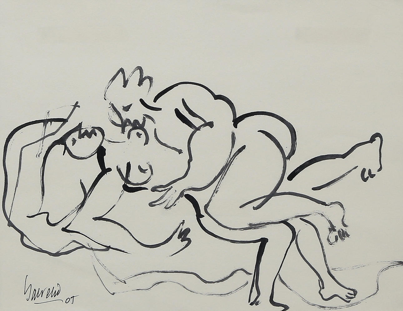 JOSÉ MARÍA BARREIRO. Couple.