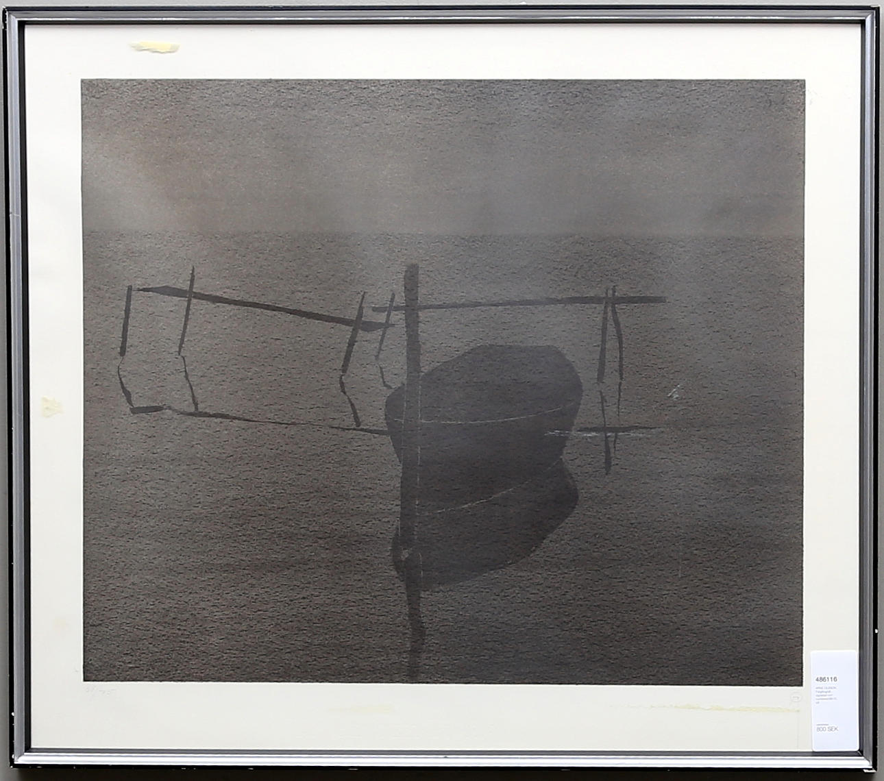 ARNE OLSSON. Färglitografi, signerad och numrerad 68/75.