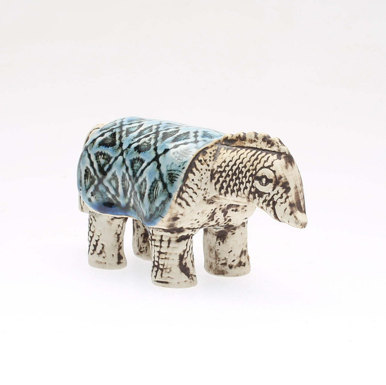 LISA LARSON. stengods, figur, "Varan" ur serien Jura, Gustavsberg.