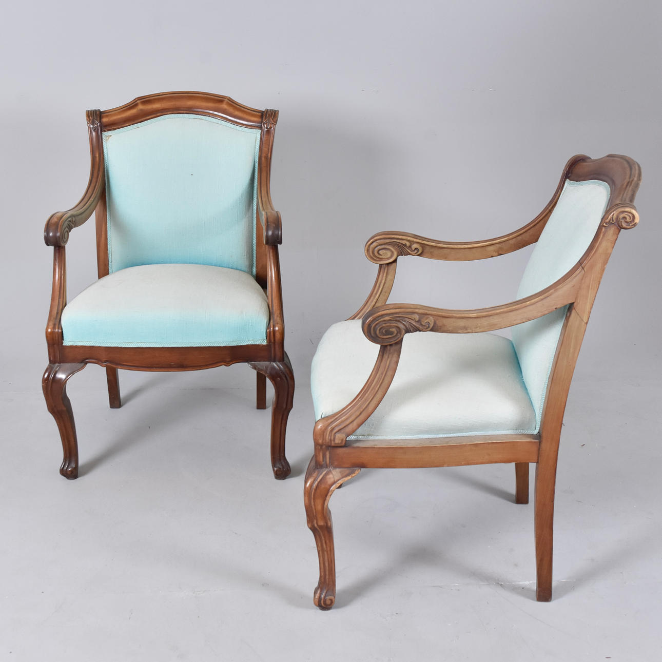 KARMSTOLAR, ett par, 1900-tal.