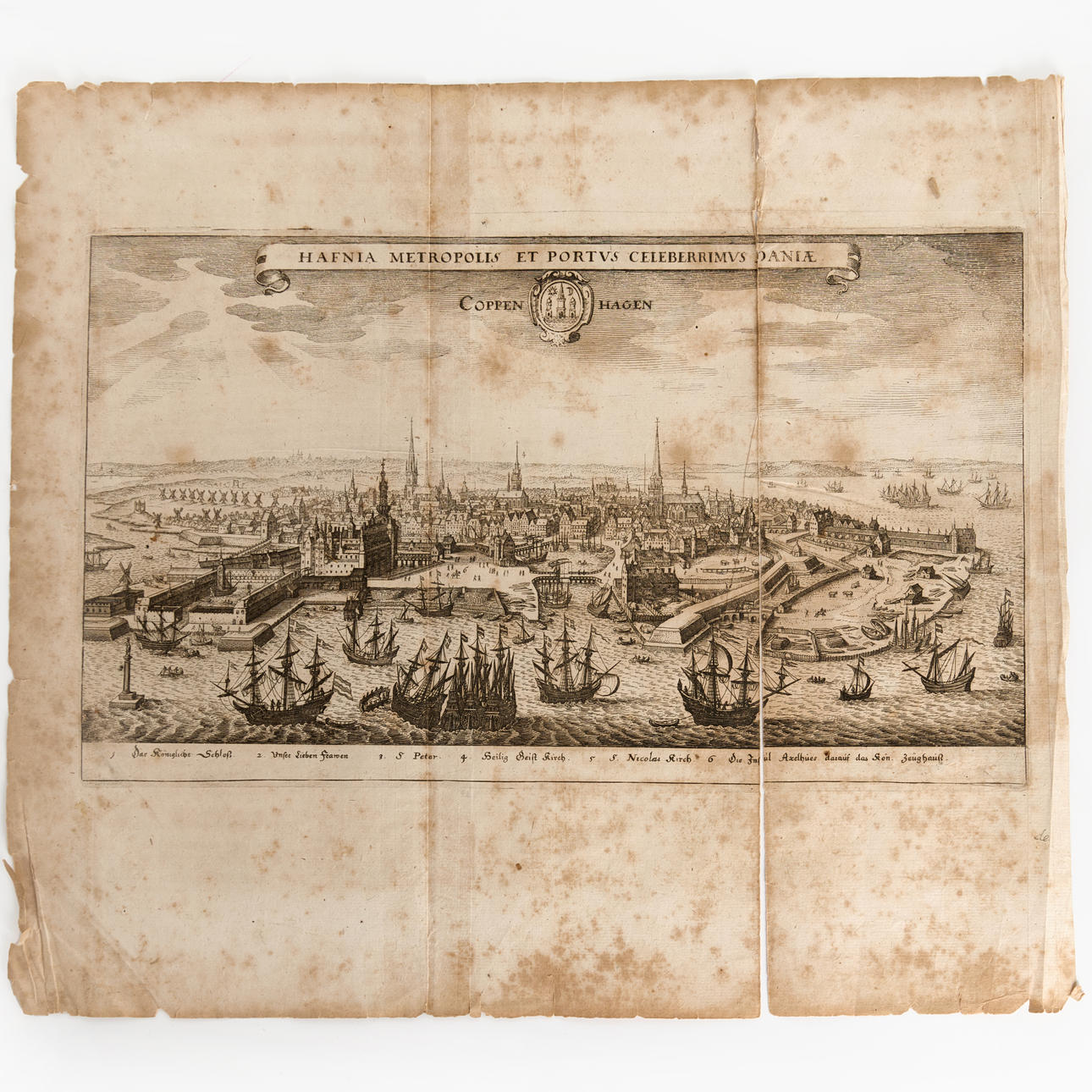 MERIAN, Coppenhagen, 1638.