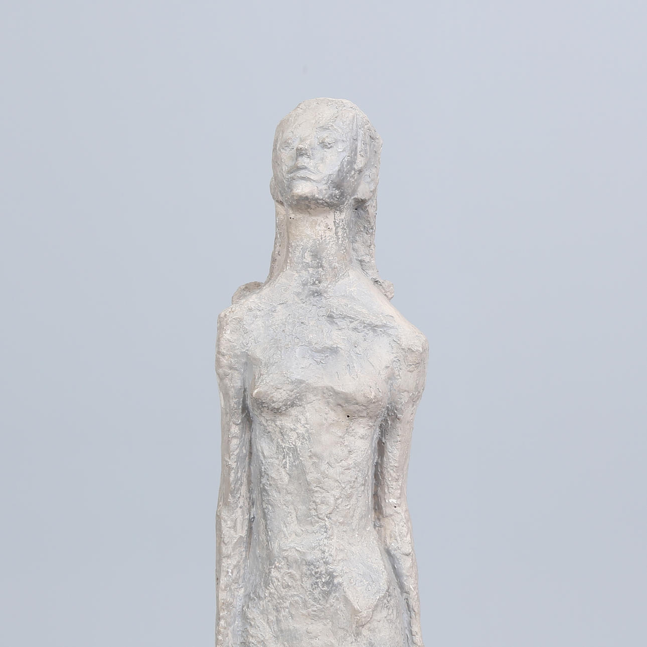 PUCK STOCKLASSA. sculpture, patinated plaster, nude study.