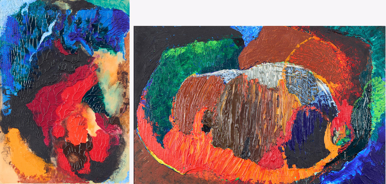 IVAR RÖNNBERG. "...Om hösten" & "Höstlandskap".