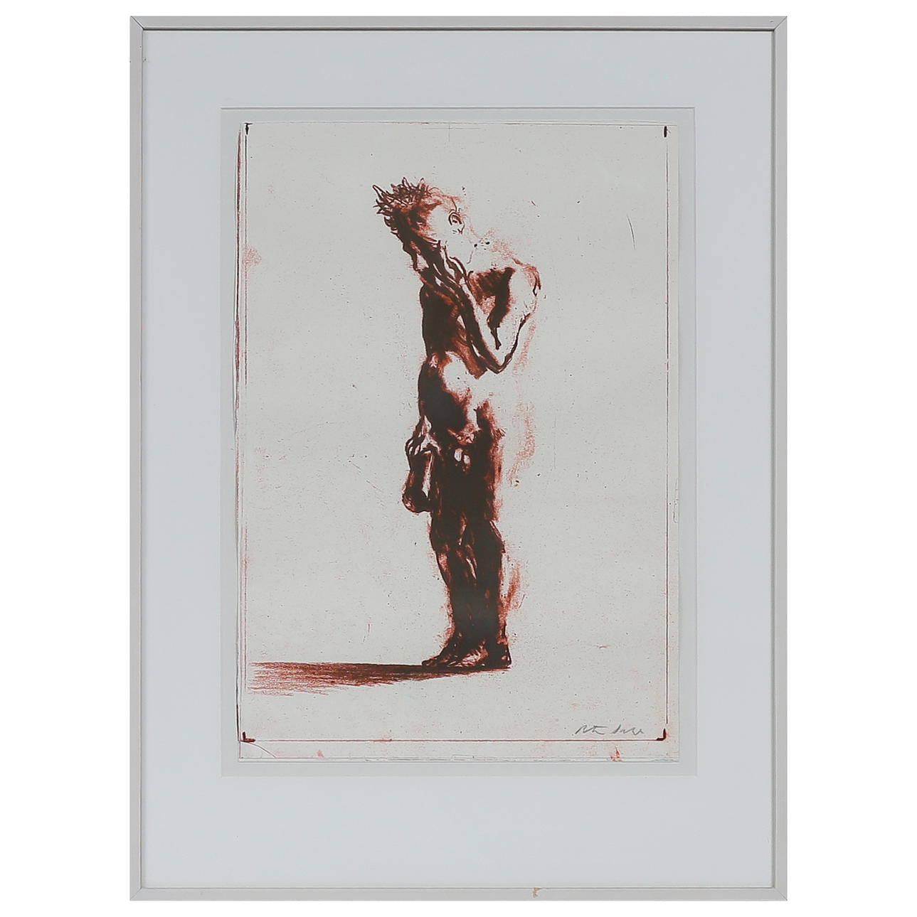 PETER DAHL. “FREDMAN'S EPISTLE” COLOR LITHOGRAPH, SIGNED.