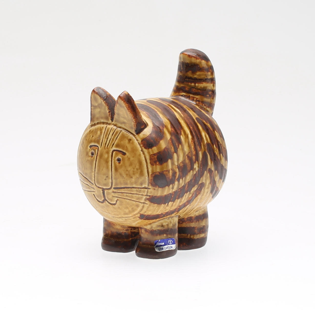 LISA LARSON. stengods, figur, "Stora Katten" ur serien Jura, Gustavsberg.