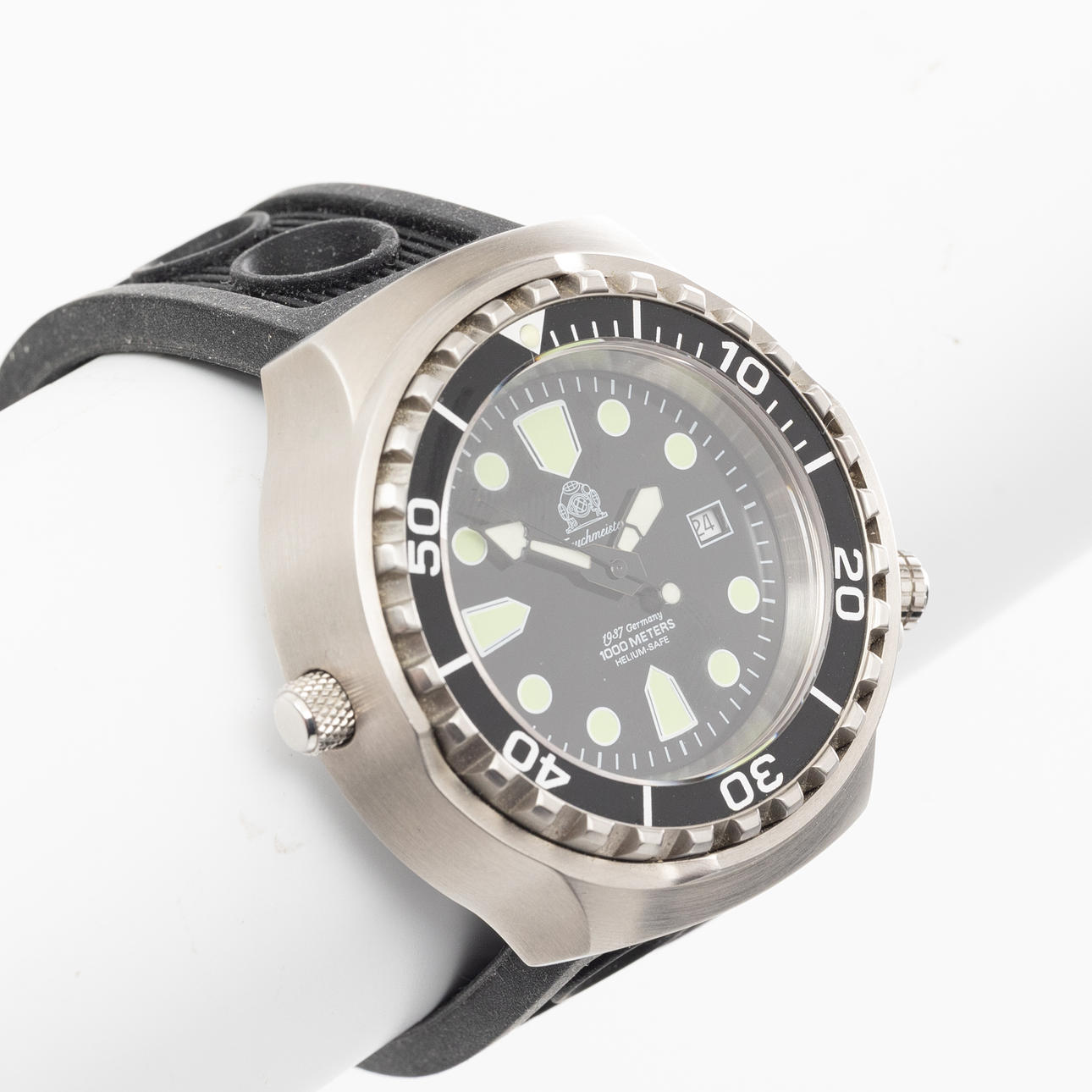 DIVING WATCH. Tauchmeister 1937, stainless steel. Clocks & Watches 