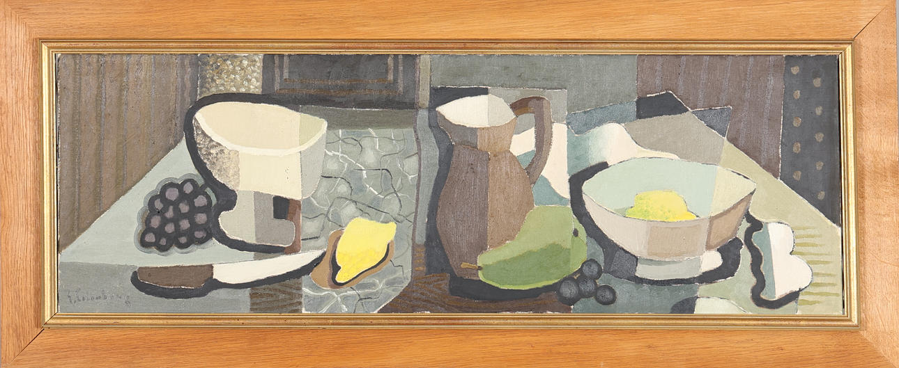 ERIC CEDERBERG. OIL ON CANVAS, signed.