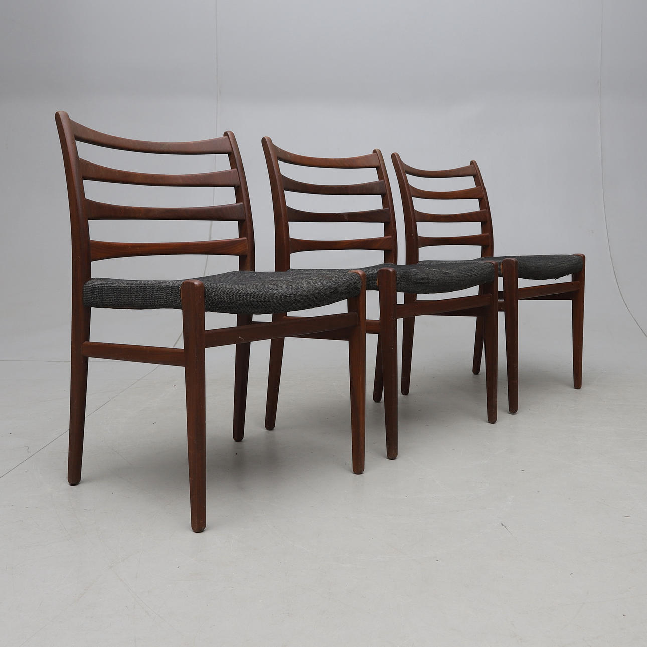 STOLAR, 3 st, mahogny, 1950-/60-tal.