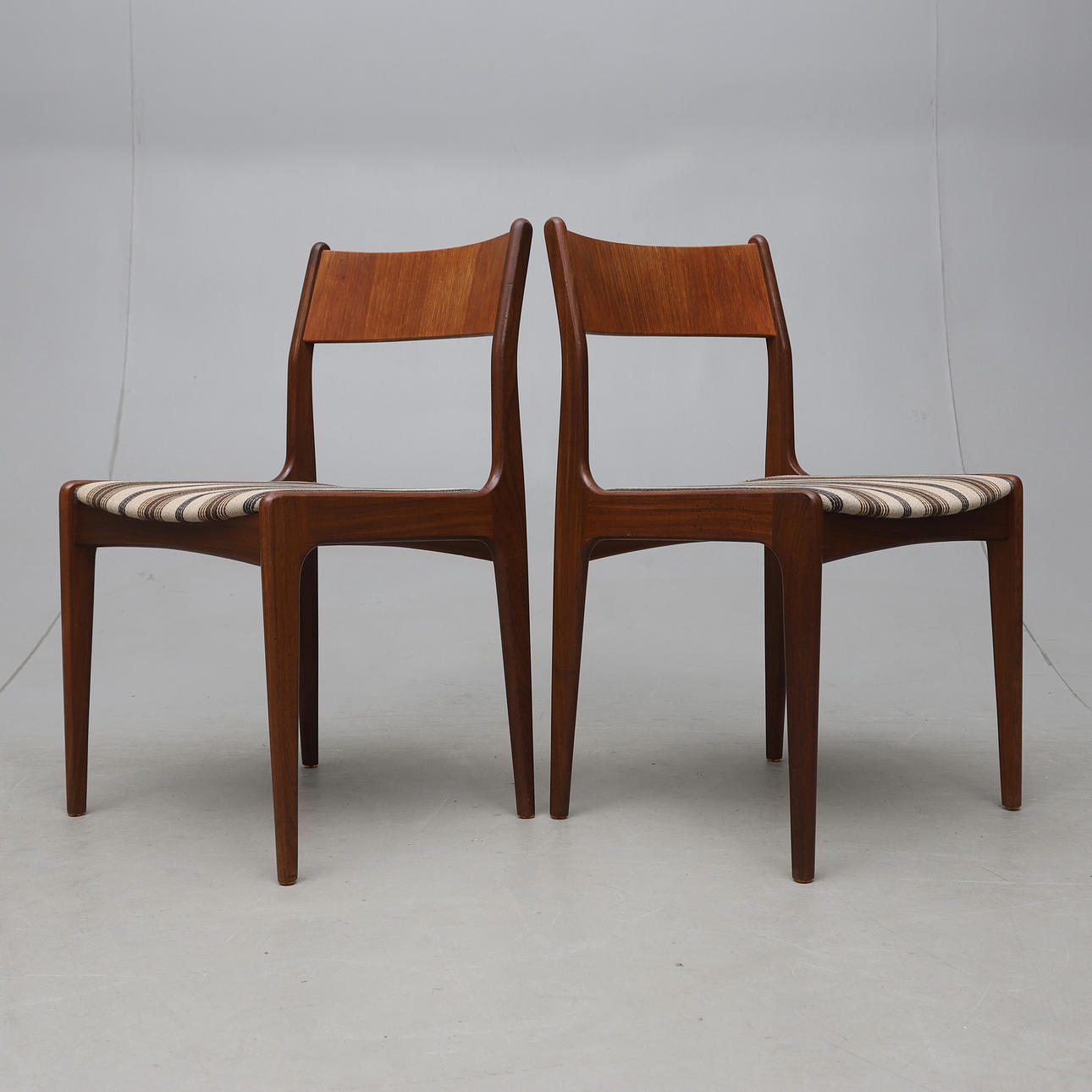 STOLAR, 1 par, teak, Westergaard Møbelfabrik, Silkeborg, Danmark, 1960 ...