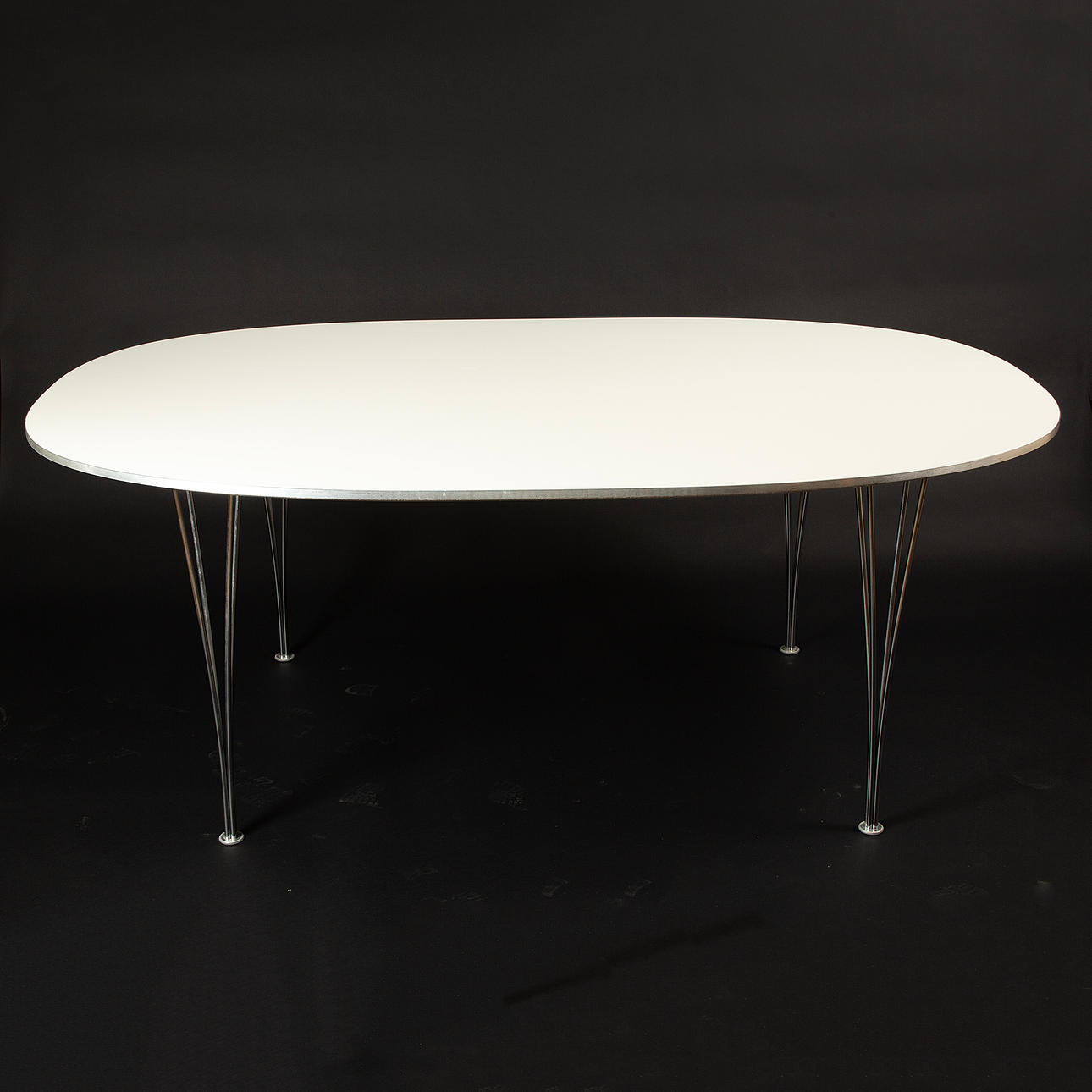 BRUNO MATHSSON & PIET HEIN, table, 'Superelips', Mathson International AB.