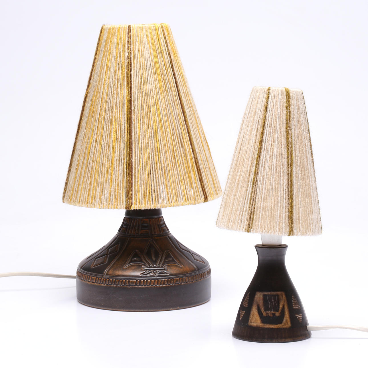 BORDSLAMPOR 2st, Munk, Enköping, 1900-talets andra hälft.