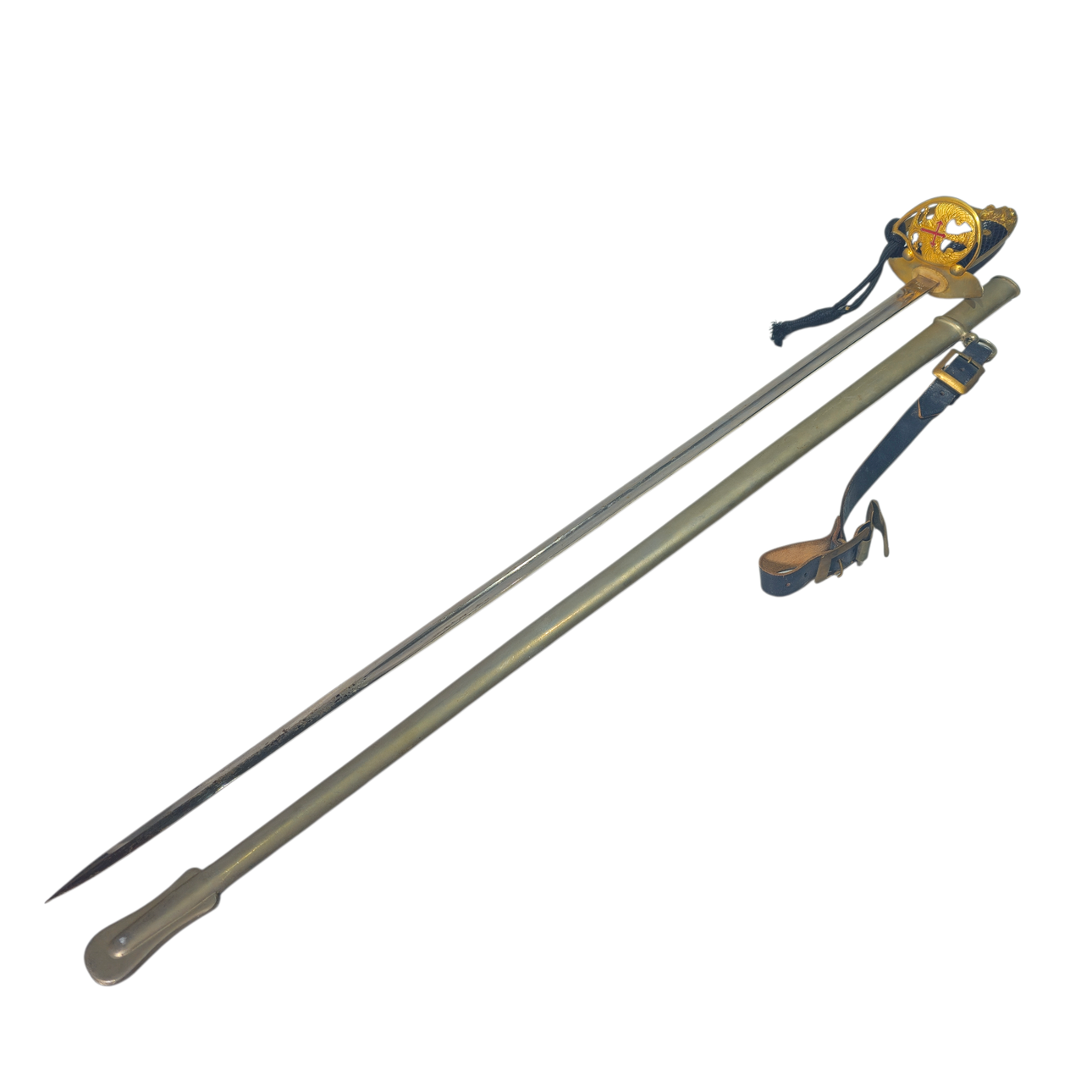 Spanish Army sword for parade. With scabbard.