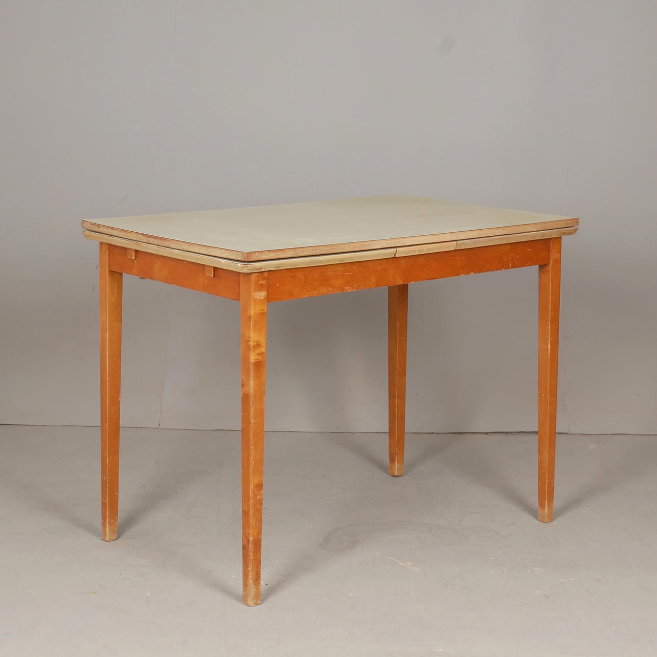 PERSTORPS TABLE, pull-out plates, mid 20th century.