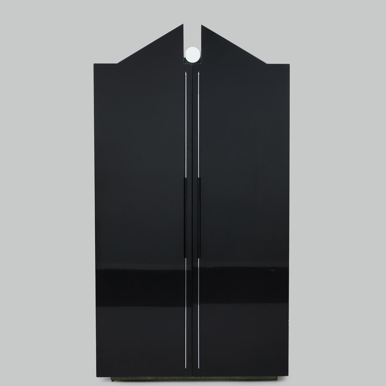 ATTRIBUTED TO PETER MALY. A 1980s Interlübke postmodern cabinet.
