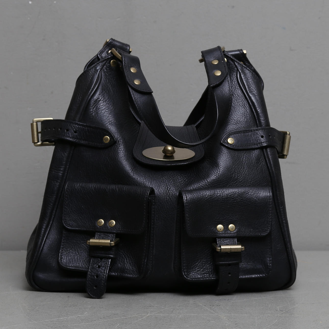 VÄSKA, skinn, Mulberry. England.