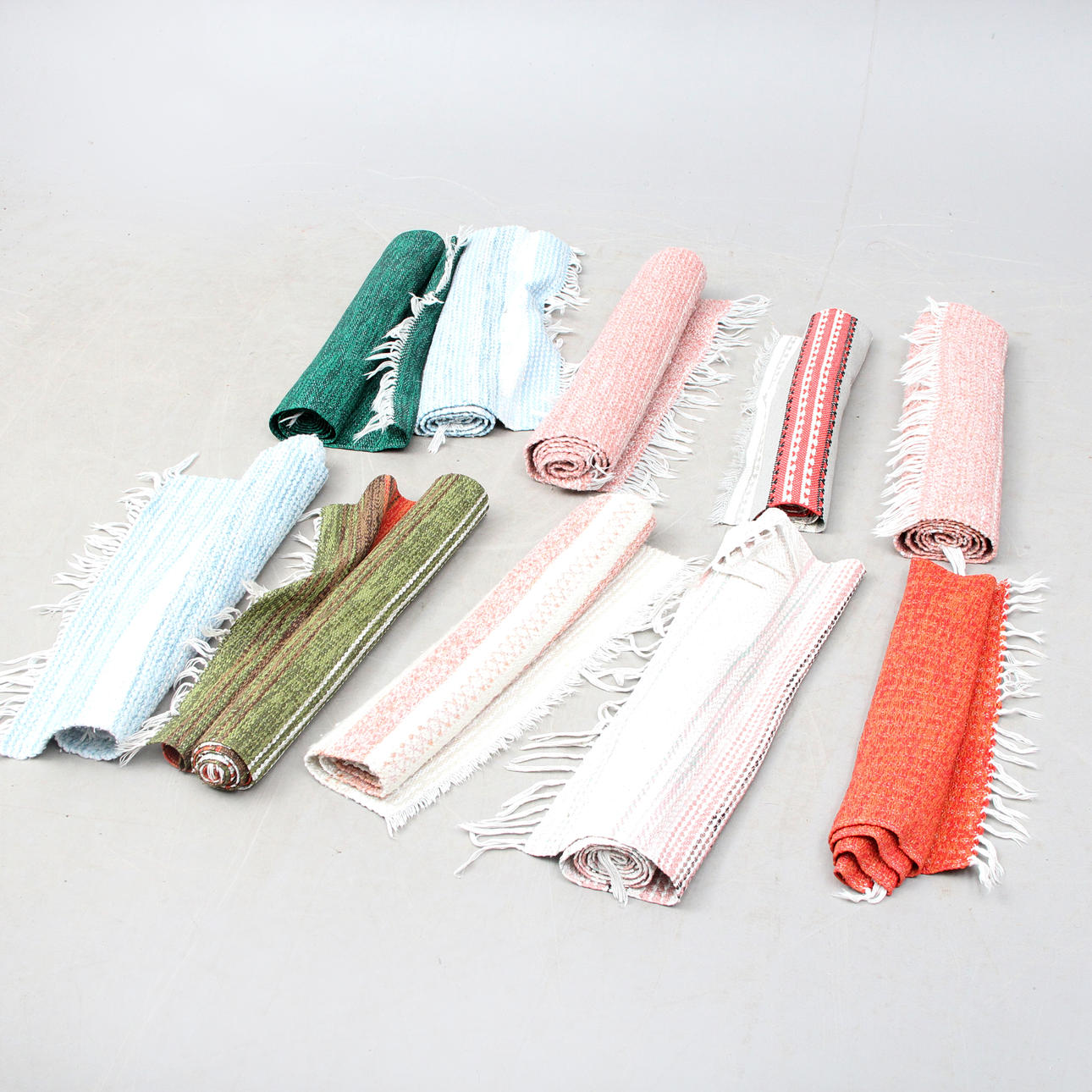 RAG CARPETS, several.