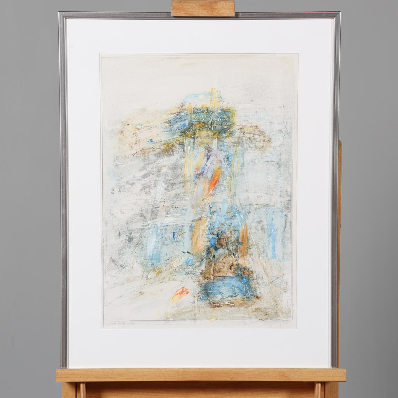 WALENTY WROBLEWSKI. BLANDTEKNIK, signed and dated 1994. Art - Paintings ...