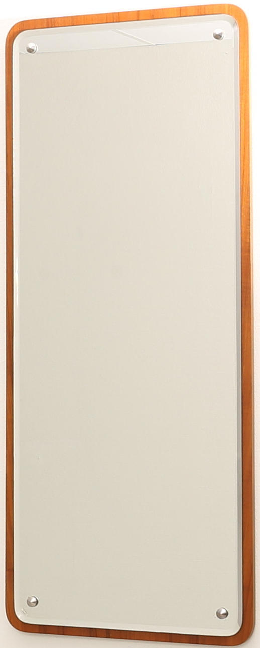 SPEGEL, teak, märkt GT, Svensk Möbelindusti 1950-tal.