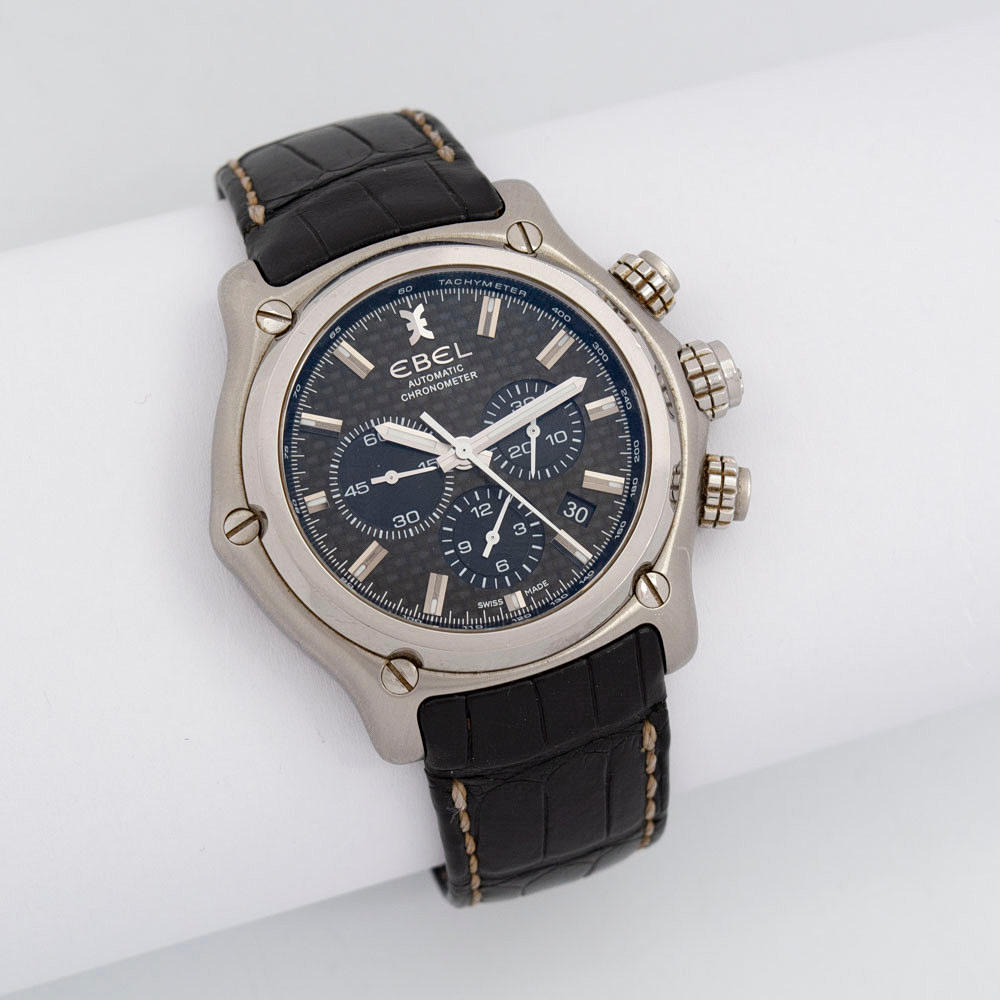 EBEL, AUTOMATIC CHRONOMETER, WRISTWATCH WITH FLOOR VIEW, AUTOMATIC CHRONOMETER, SWISS MADE, WITH ORIGINAL BOX AND DOCUMENTS, AROUND 2010.