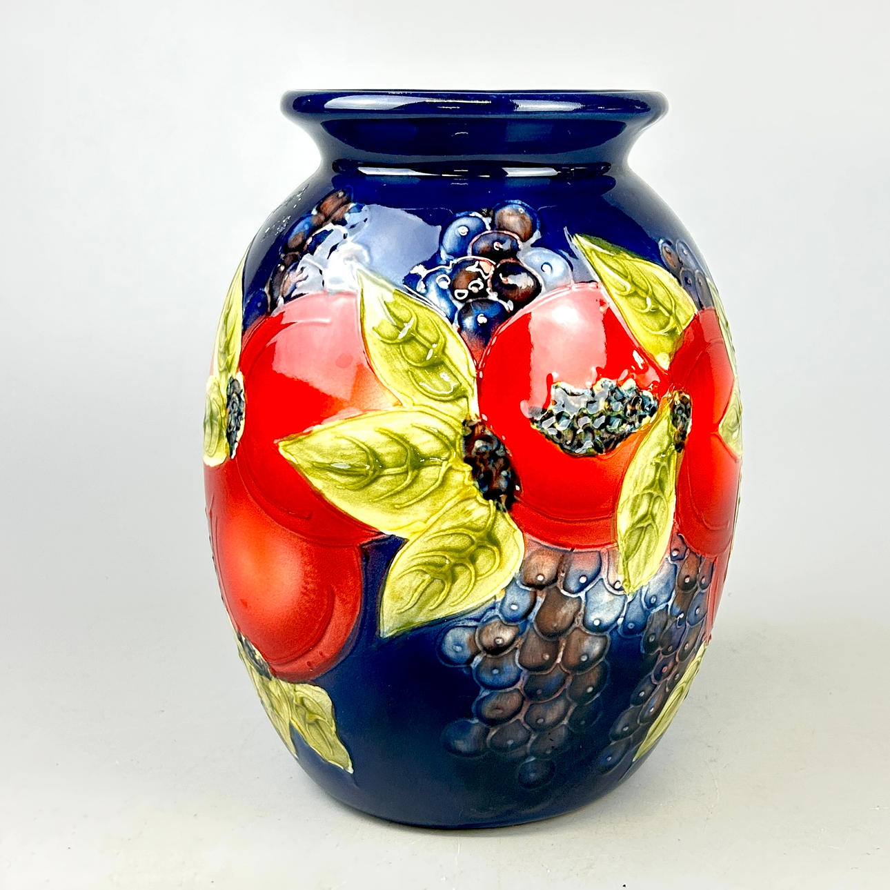 MOORCROFT STYLE VASE.