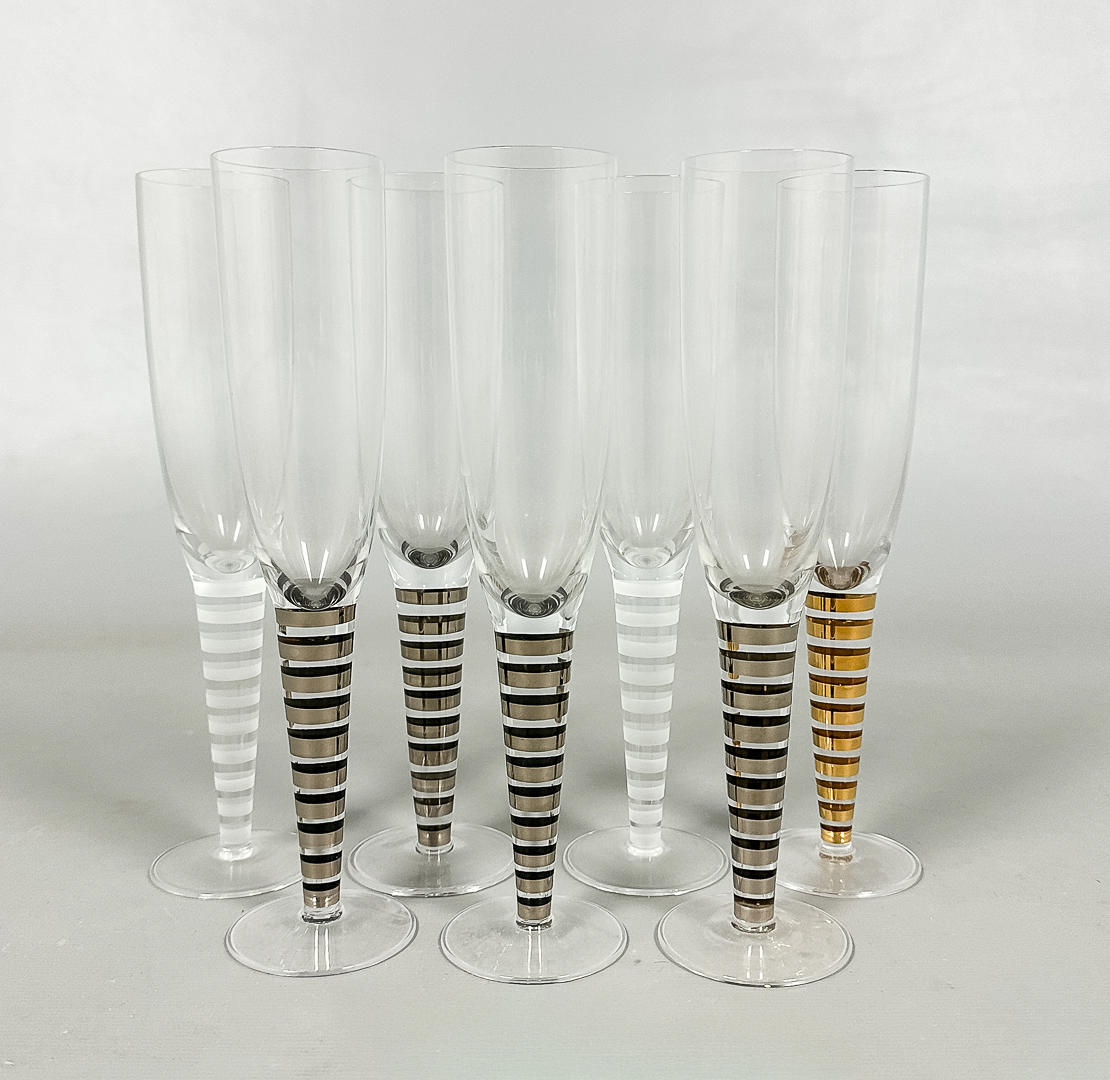 CHAMPAGNEGLAS, 7 st, "Select", Boda Nova.