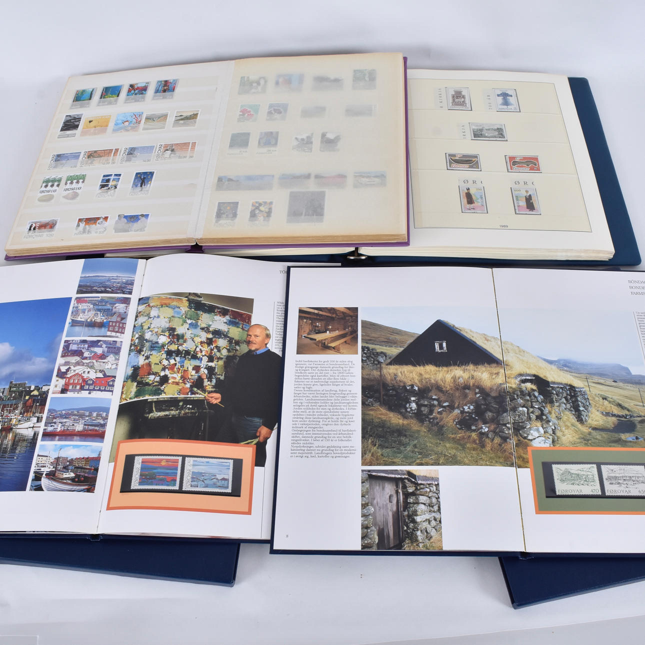 STAMP COLLECTION, Faroe Islands.