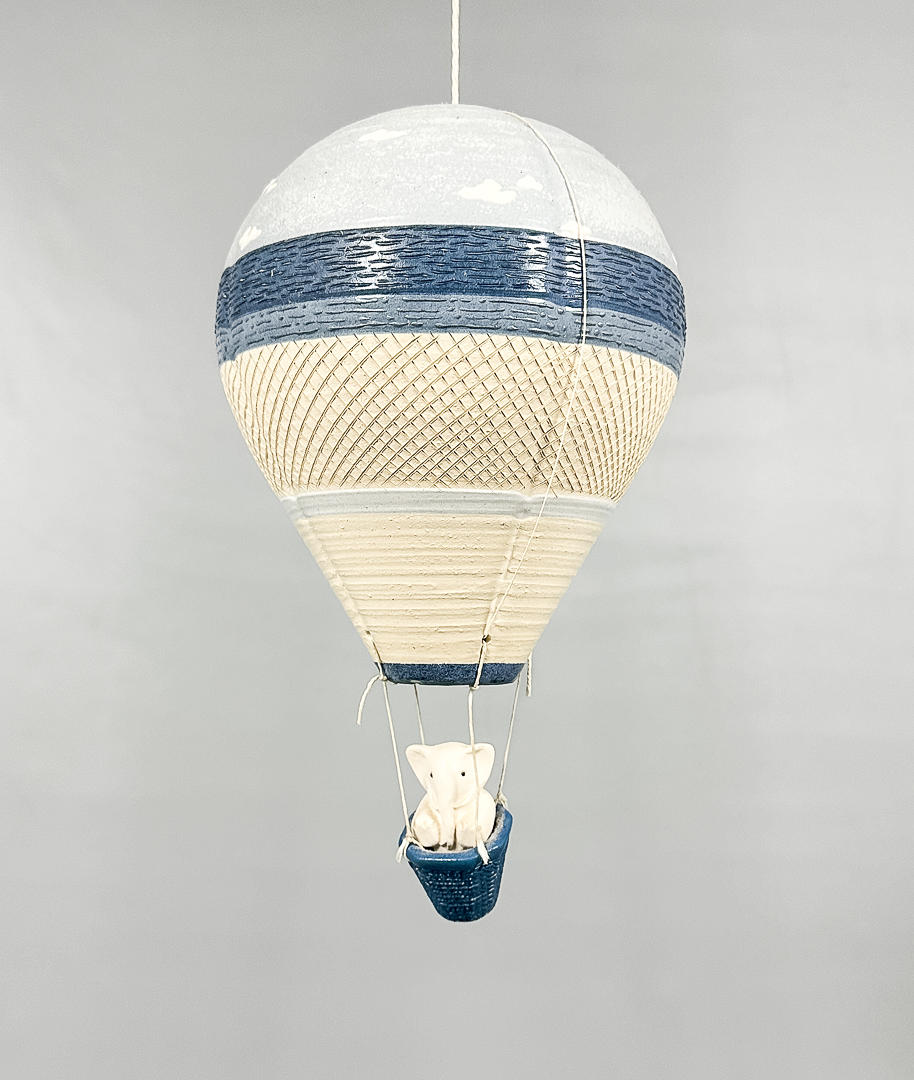 ANNETTE QUIDING-EKENBERG. A ceramic ceiling sculpture.