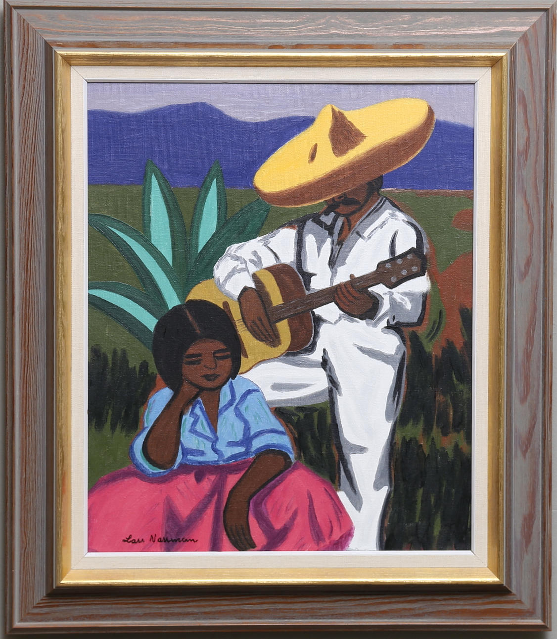 LARS NORRMAN. Olja på duk, signerad.