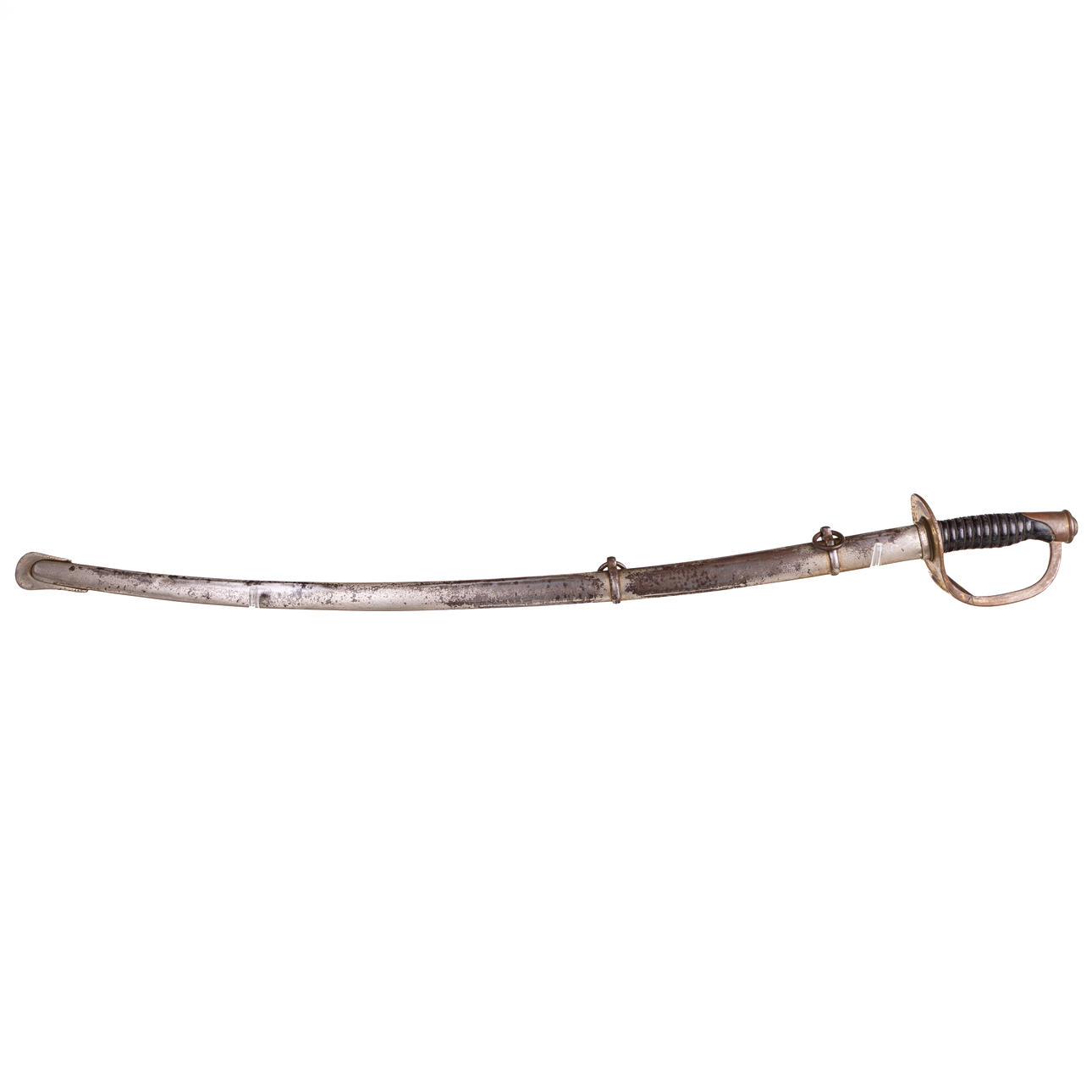 A 19th-century US light cavalry sabel.