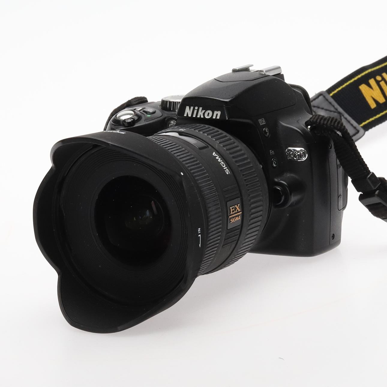 DIGITAL CAMERA, Nikon D60 with accessories.