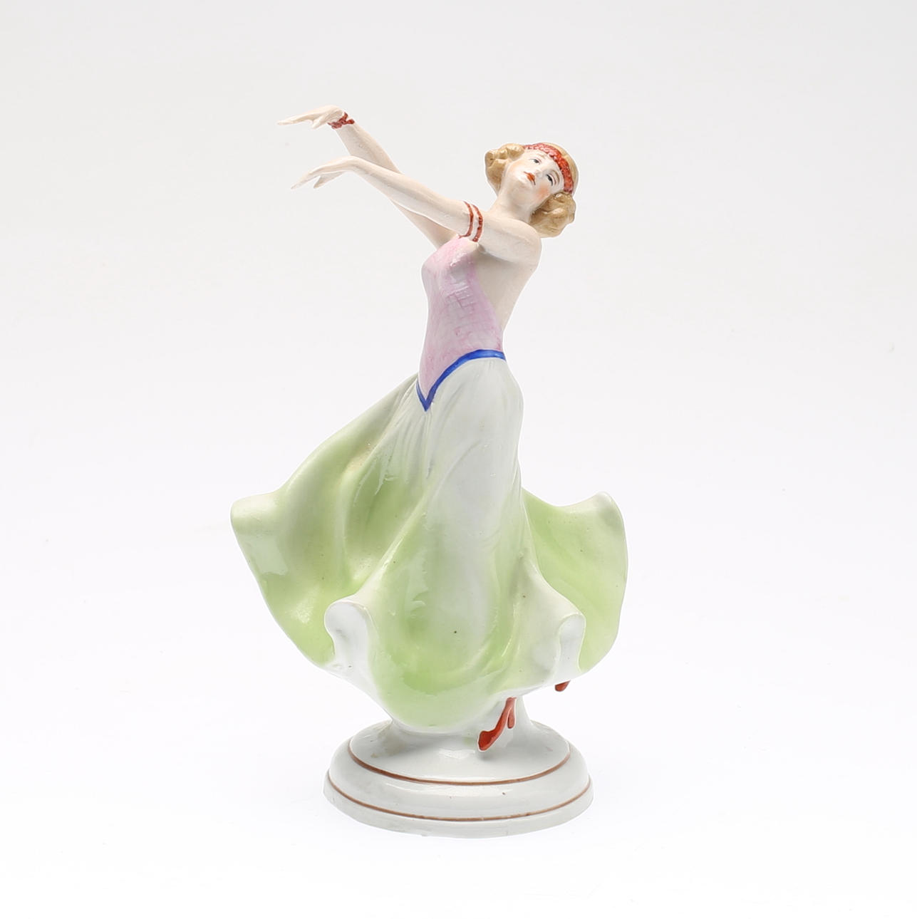 FIGUR, porslin, Art Deco, 1920-/30-tal.