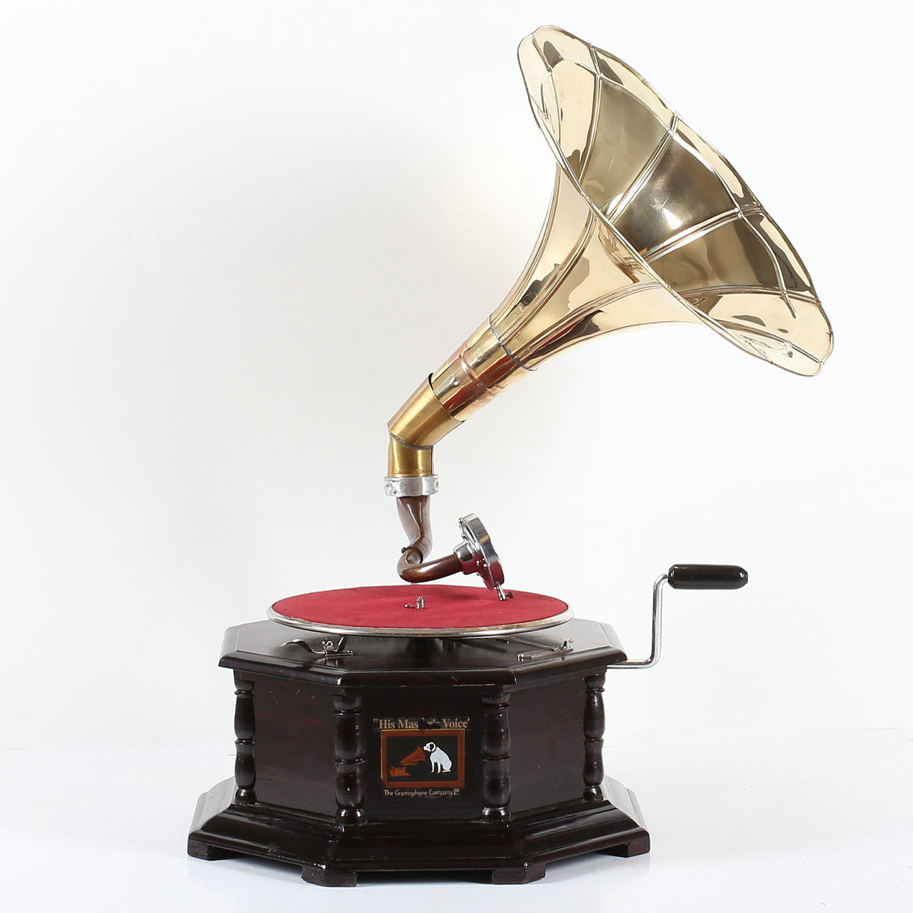 TRATTGRAMMOFON, sent 1900-tal/samtida.