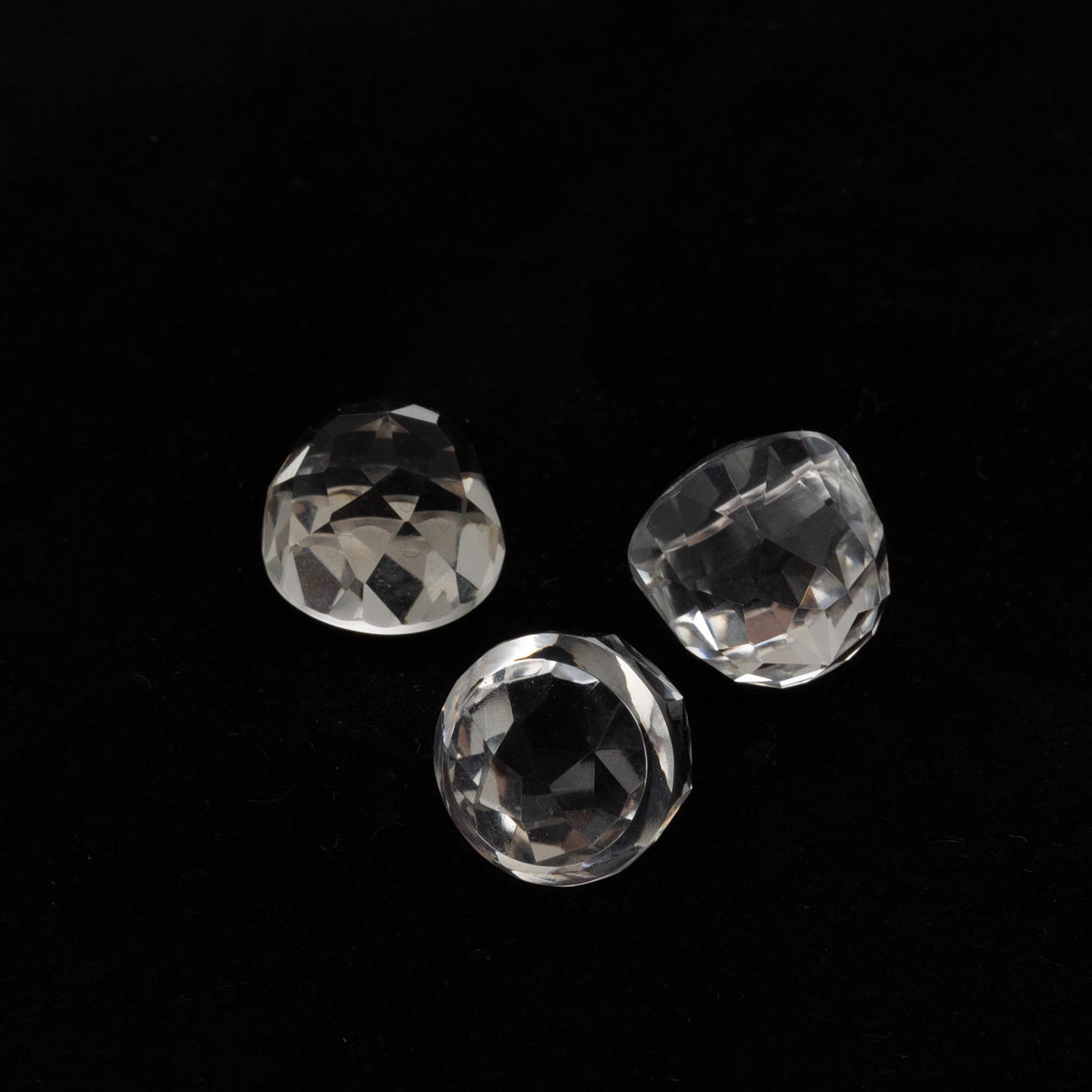 BERGSKRISTALLER, 3 st, 29,70 ct.