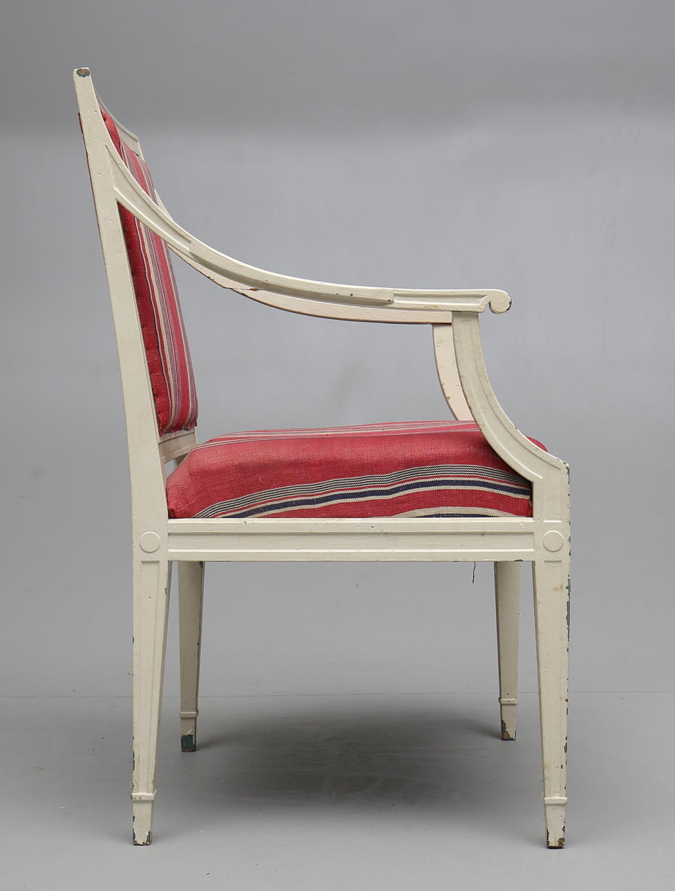 KARMSTOLAR, gustaviansk stil, 1800/1900-tal.