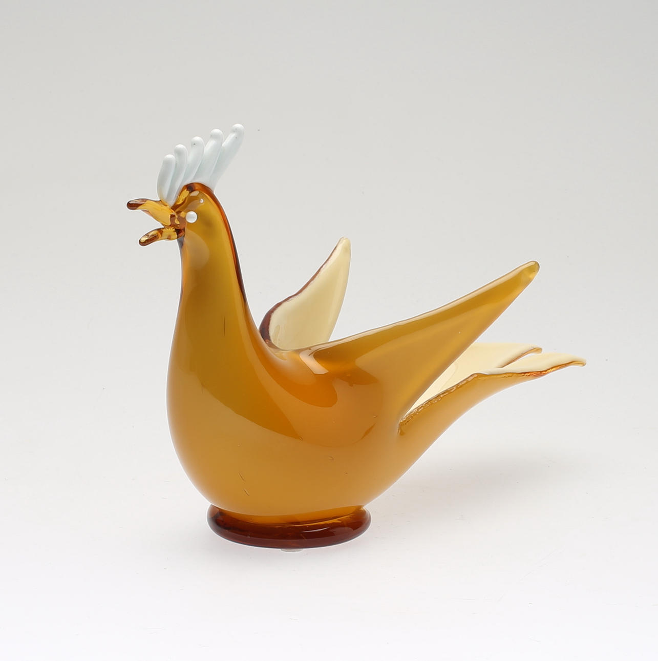 FIGUR, glas, Murano, Italien, 1900-talets mitt.