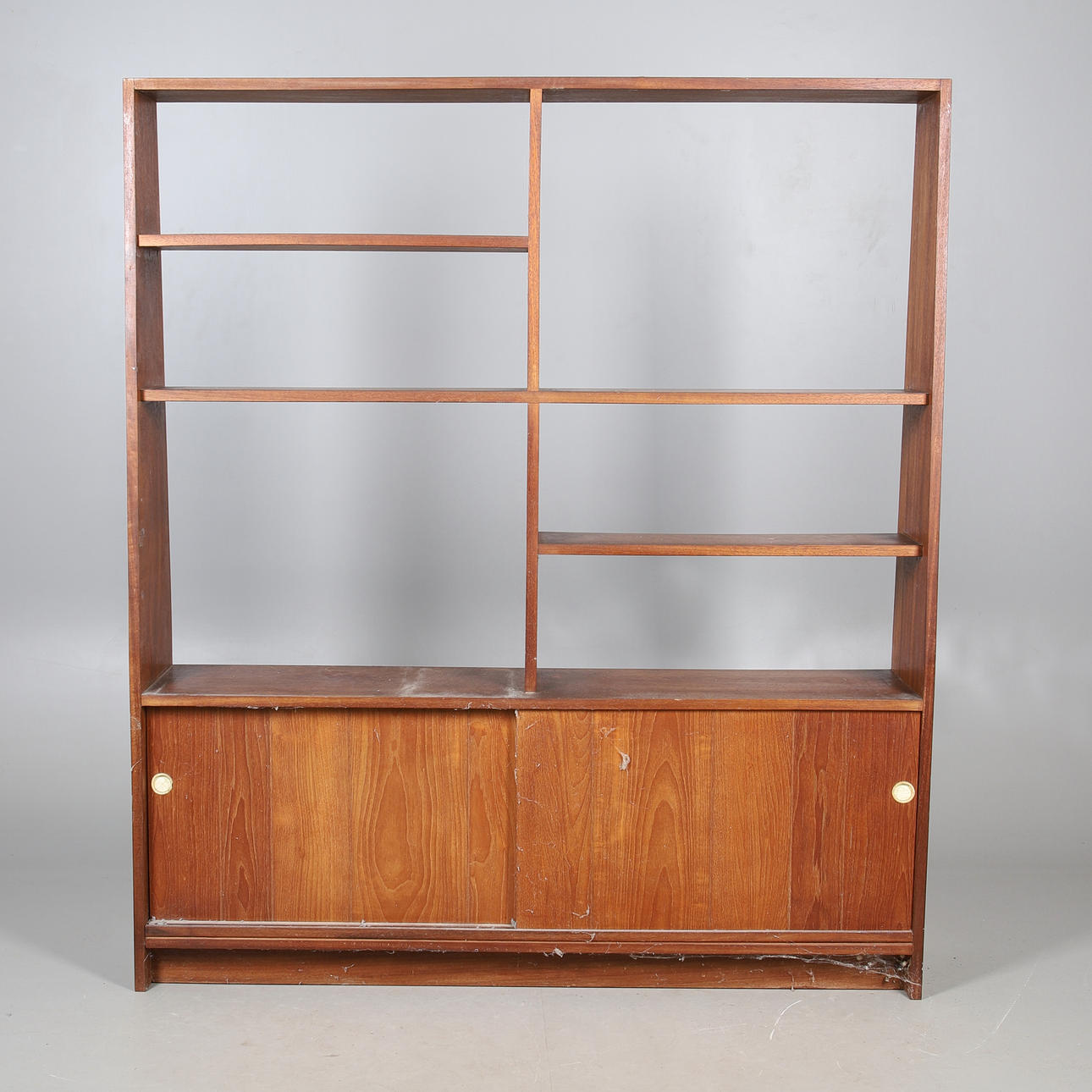 MID CENTURY ROOM DIVIDER/BOOKCASE.
