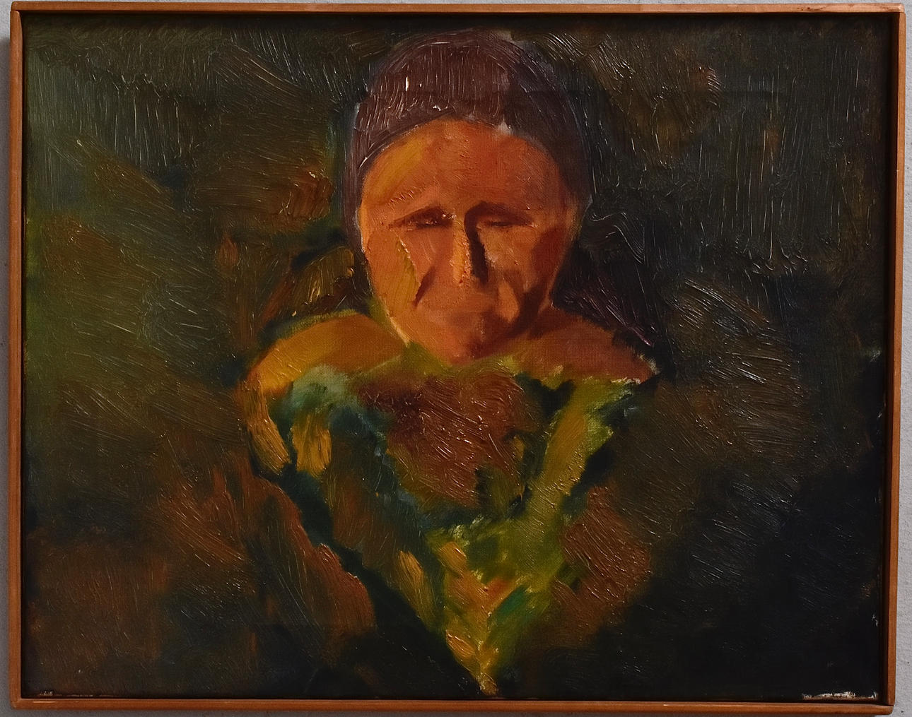 NIKOLAJ  NIELSEN. Oil on canvas.