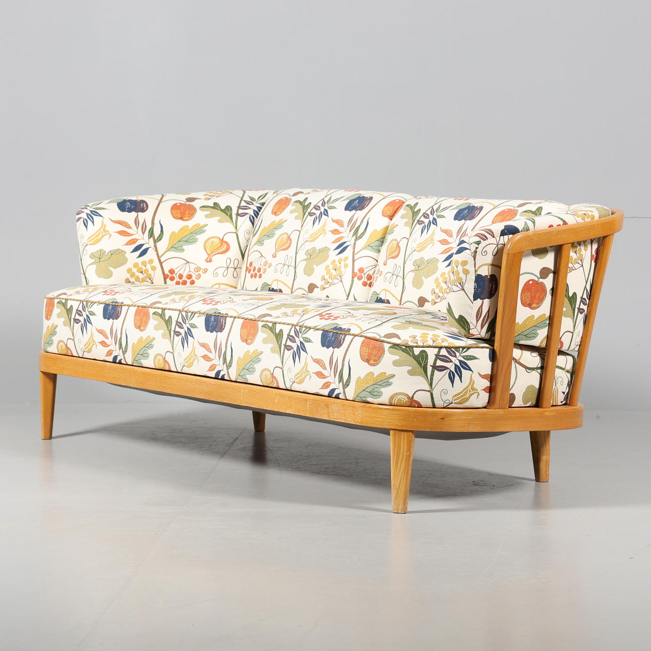 CARL MALMSTEN. SOFFA, "Lindegård", 1950-tal.